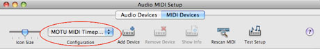 Audio MIDI Setup Custom Name
