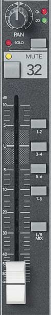 recording console fader